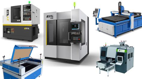 types of cnc machine company|selection of cnc machines.